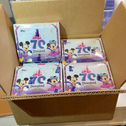Disneyland 70th Anniversary Topps Hobby Boxes