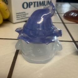 Ghost Jars With Witches Hat Kid