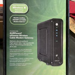 Motorola SBG6580 Modem/Router