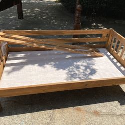 Single Bed Frame And Bunkie Board