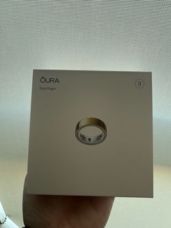 Oura Ring Gen 4 Size 9 Gold