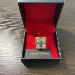 14K Gold 5A Zircon Ring