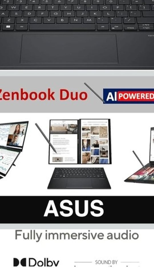 Asus Zenbook Duo Intel Ultra 9 Laptop
