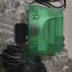 Nintendo 64 Jungle Green
