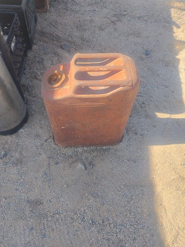 Old Military 'Jerry' Can Gas Container