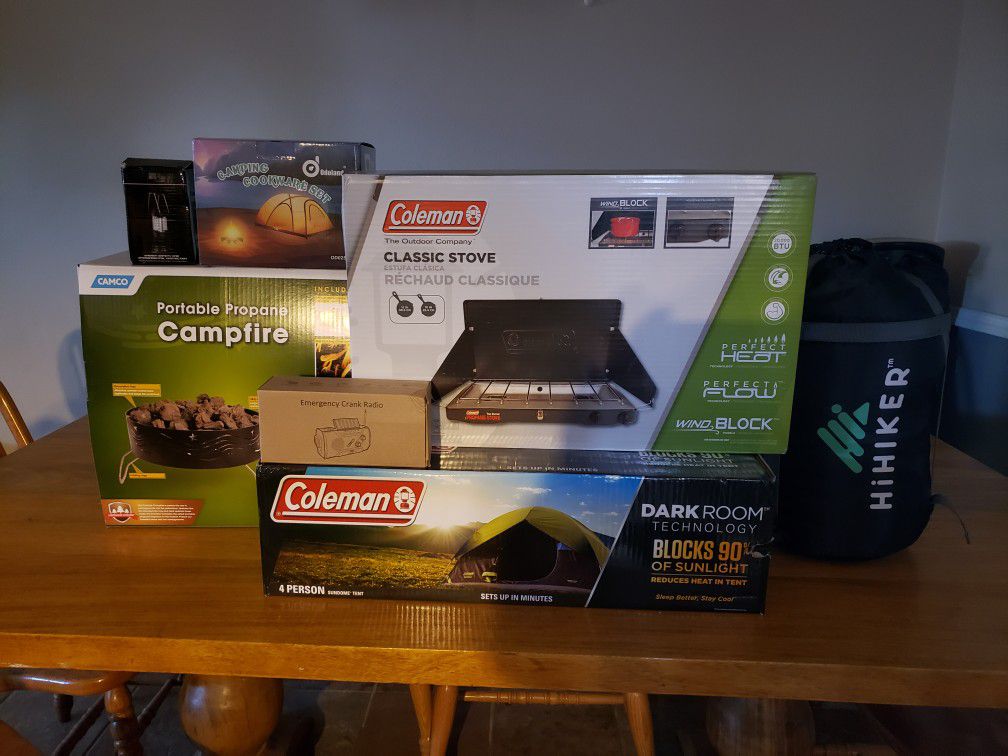 Camping package NEW IN BOX