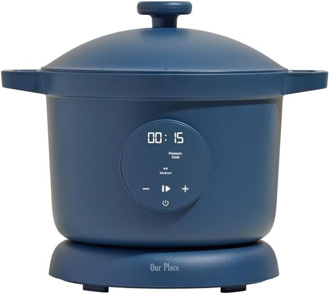 Our Place Dream Cooker | 6-quart Multicooker | 4 Versatile Modes | Pressure Cook, Slow Cook, Sear & Saute, Keep Warm | Hands-Free Steam Release