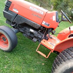 4x4 Kubota 45.5hpTractor L4400 Hi Low Trans Dif Lock 2000 Hrs . Add A Backhoe 