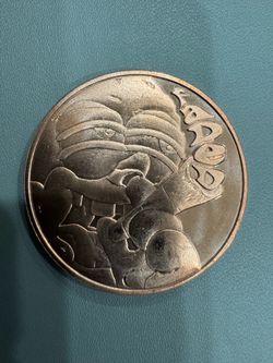 1 oz .999 Fine Copper “FADED” Collectible Art Round – Novelty Bullion