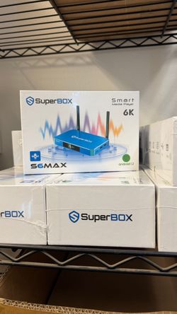SuperBox S6 Max – NBA games – New Sealed – Riverside