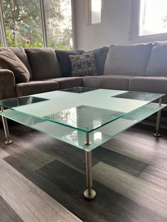 Glass Living Room Table - Coffee Table
