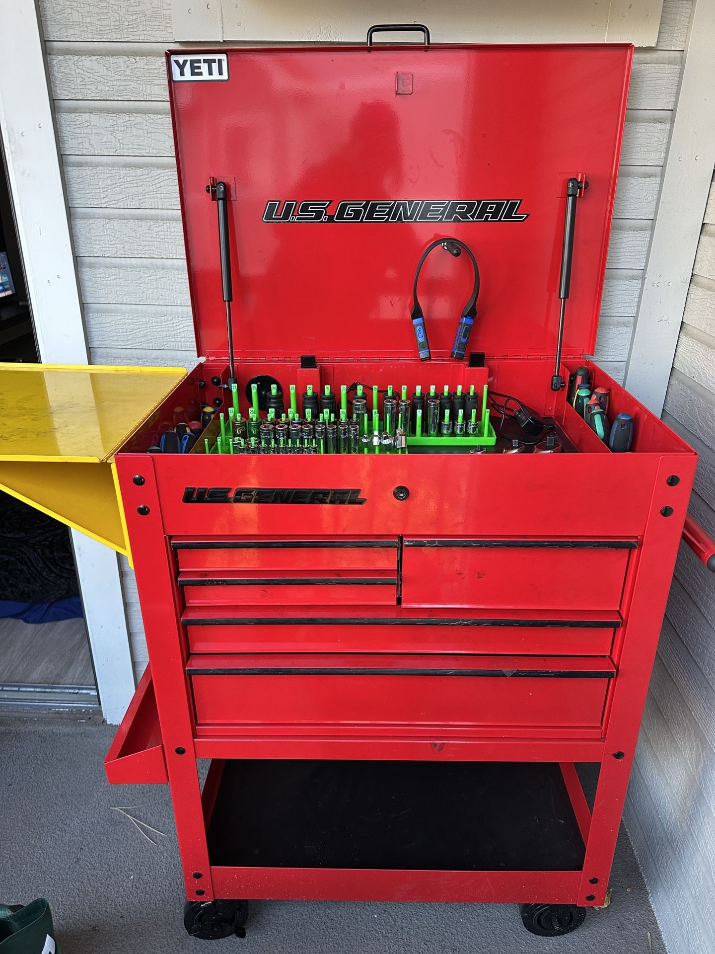Tool Box With Tools.