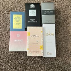 Colognes/perfumes 