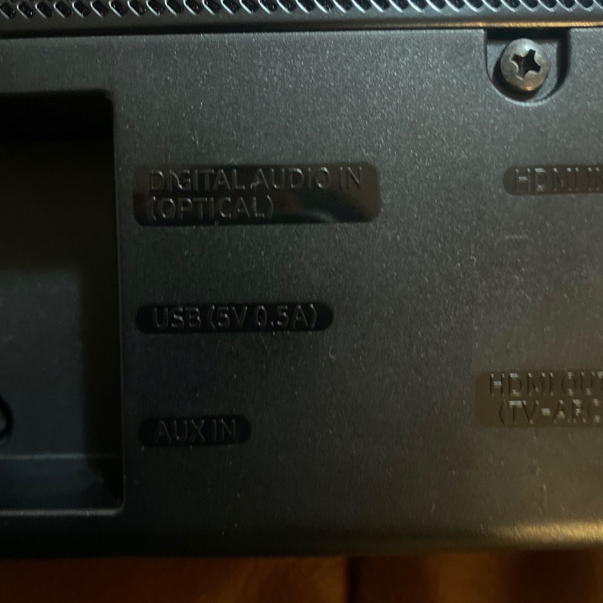 Sony tv and Samsung Sound bar