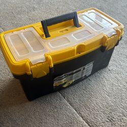 FREE Plastic Tool Box And Metal Cart