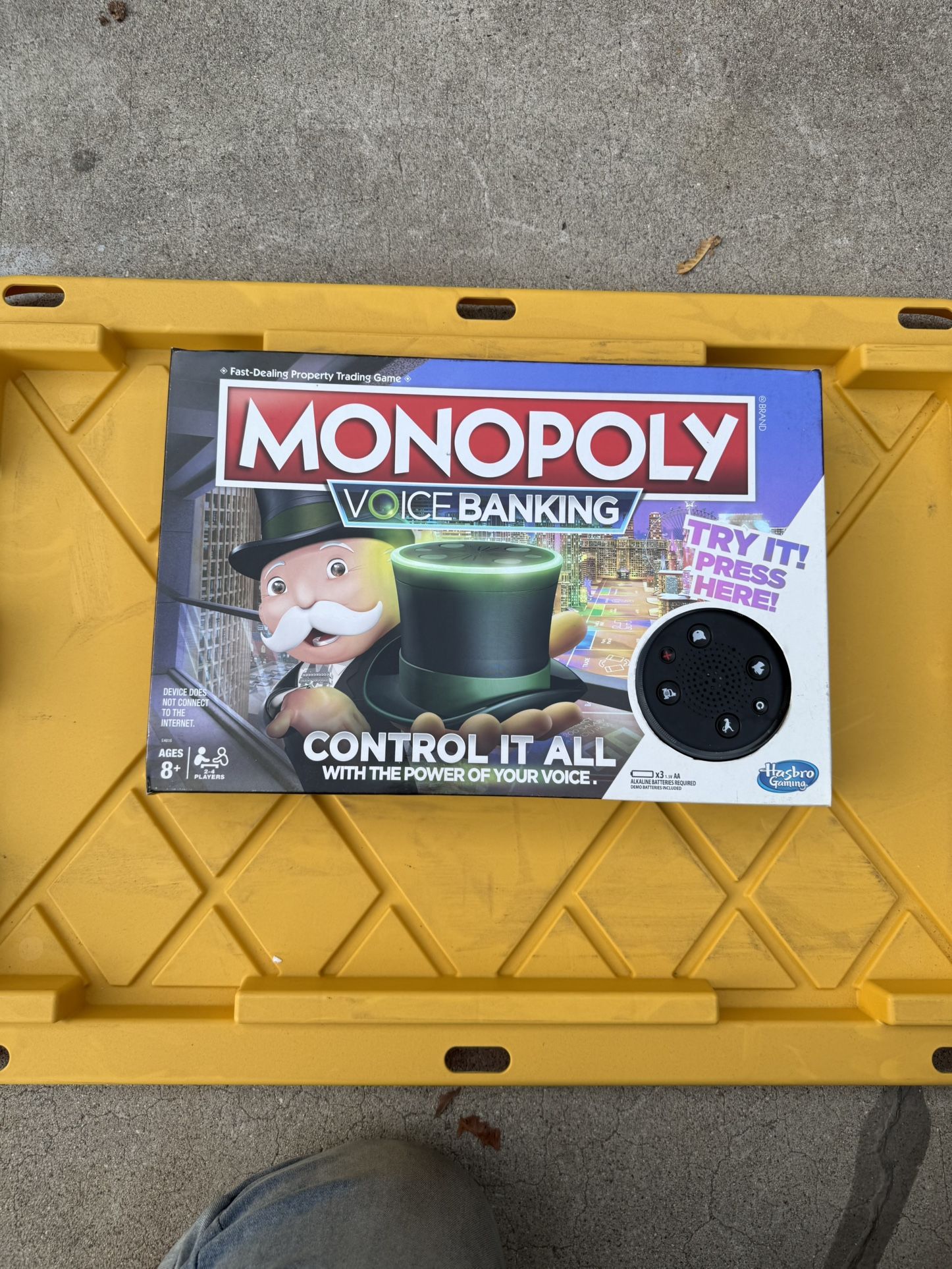 Monopoly Voice Banking Board Game
