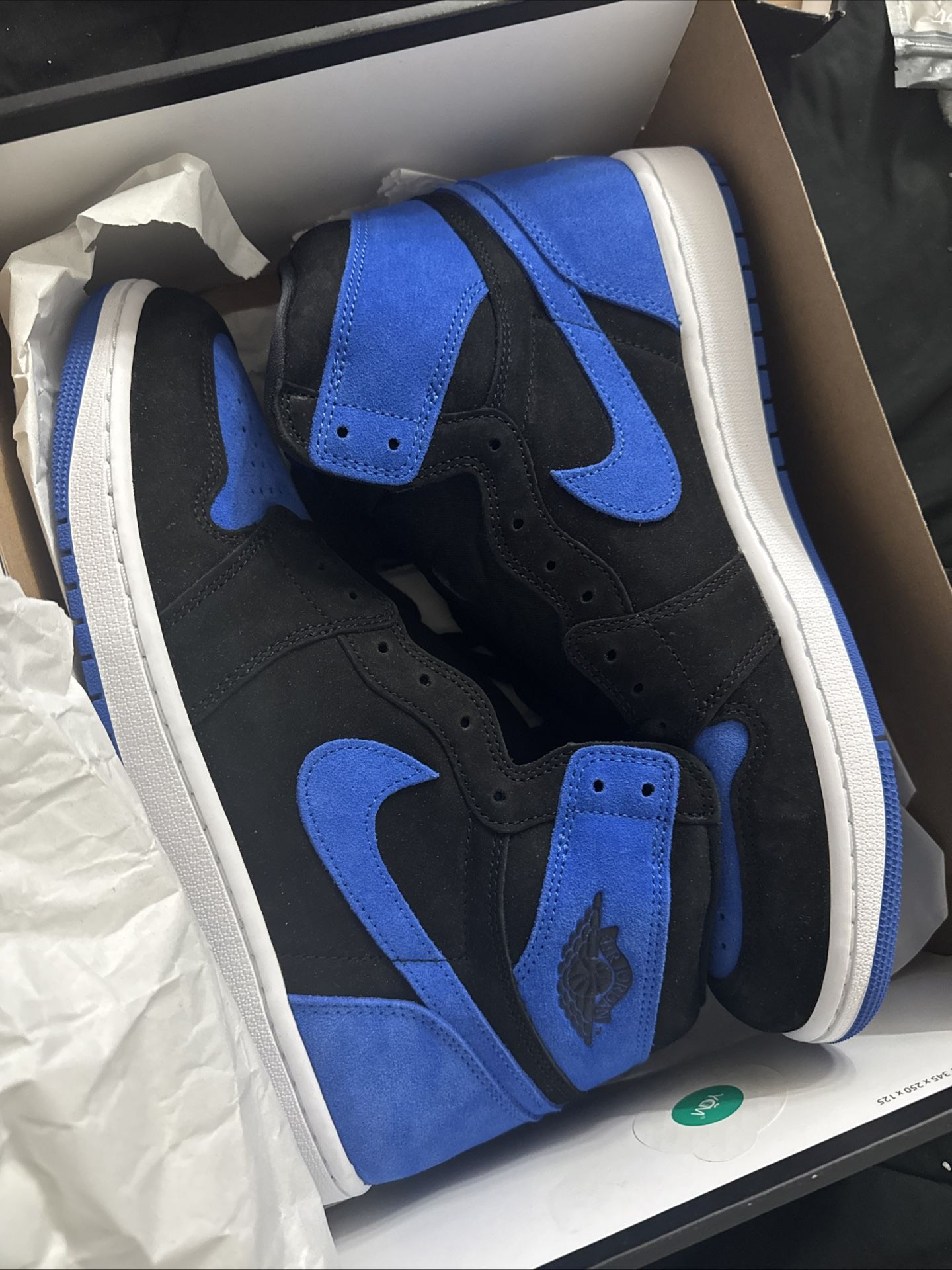 Brand New Jordan, One Color Way, Blue And Black Size 12