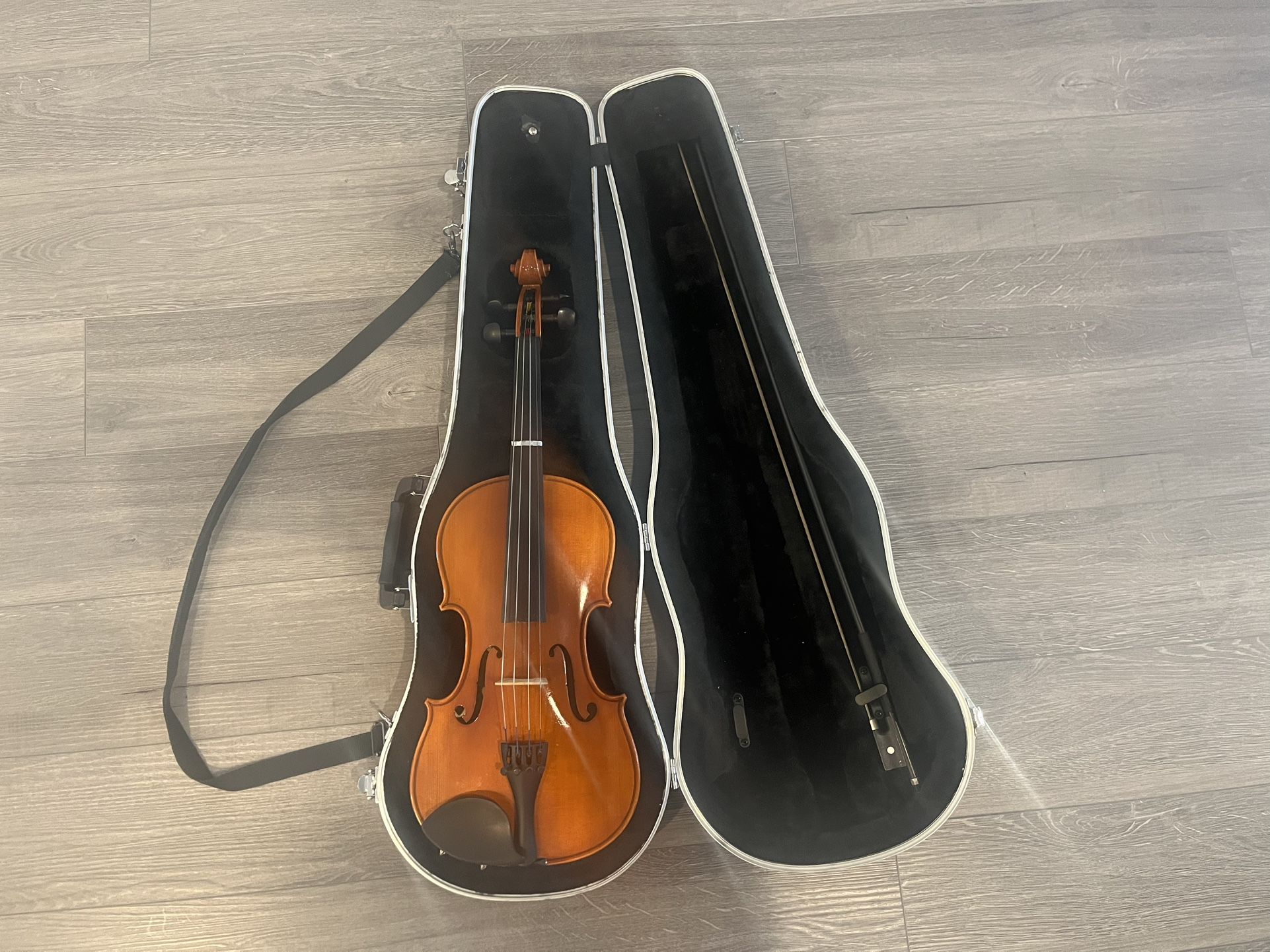 Violin, Case and Bow