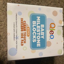 Qleo Baby Milestone Blocks