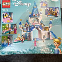 LEGO Disney Cinderella & Prince Charming's Castle Set 43206