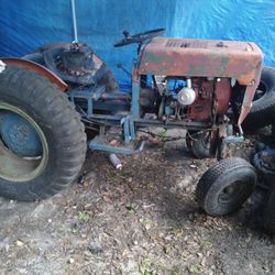 Tractor Project Motor Runs