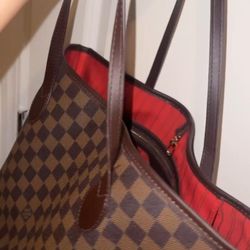 Louis Vuitton Damien Ebene Neverfull Tote 