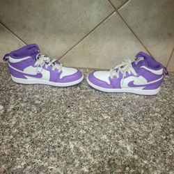 Jordan's Kids Mid Purple Venom (3y)