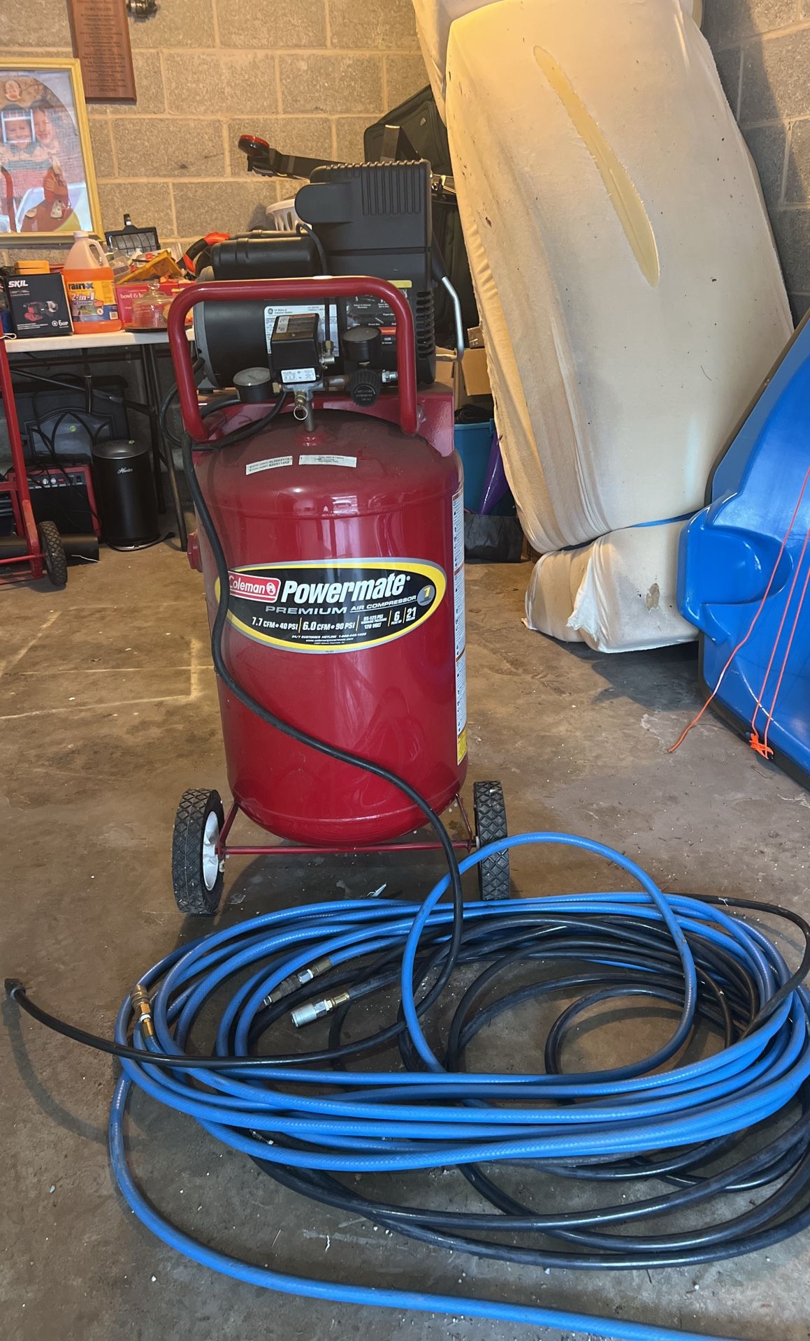 Coleman Powermate Premium Air Compressor 21 Gallon