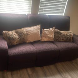 Two Recliner Sofas