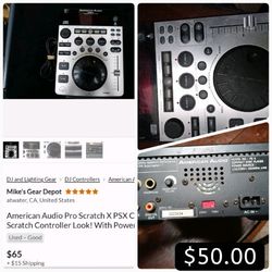 American Audio PSX CD Player $50.00