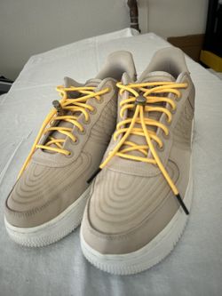 Air Force 1 tan & yellow size 9