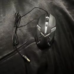 BLACK RGB Gaming Mouse 