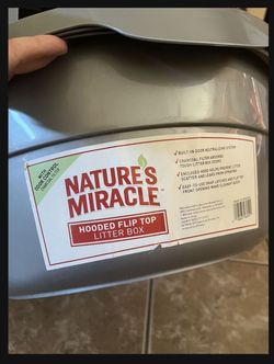  New Nature's Miracle Cat Litter Box