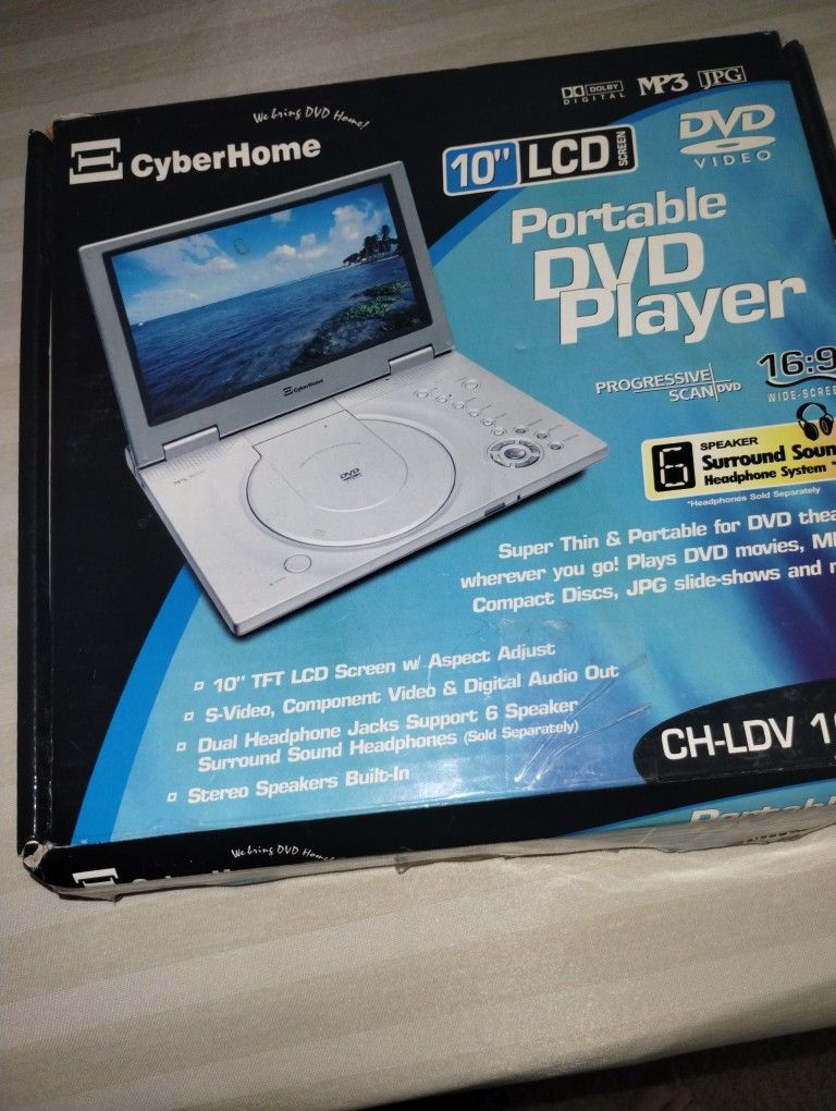 Just Reduced 10" Portable DVD Player