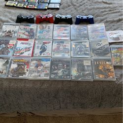 PS3 Games And Controllers
