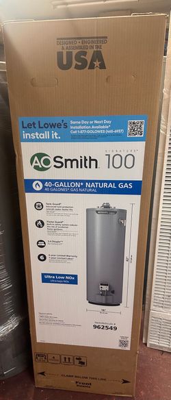 New water heater 40gL