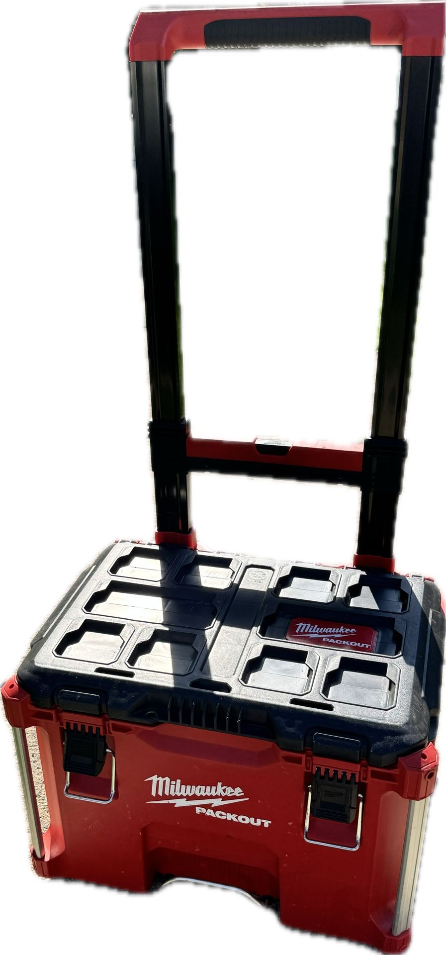 Milwaukee PACKOUT Rolling Tool Box with Low Profile Handle