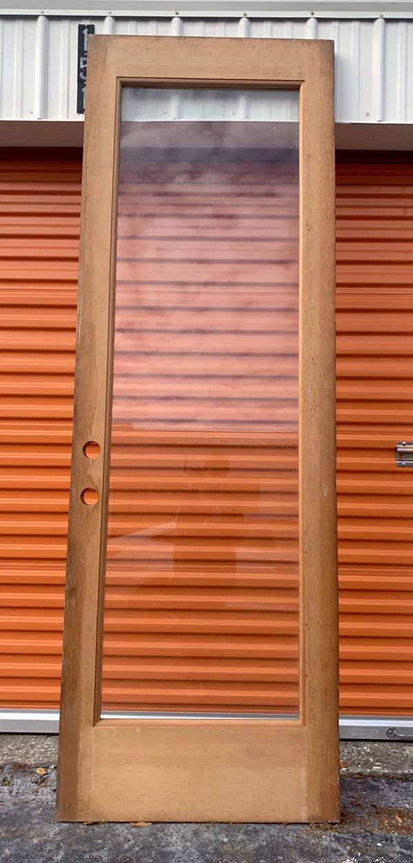36” by 96” Exterior Solid Core Door (Single Door) for Sale 36” by 96” Exterior Solid Core Door (Single Door) for Sale