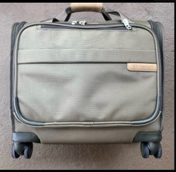 Briggs & Riley BASELINE 2-Wheel Cabin Bag Olive Green