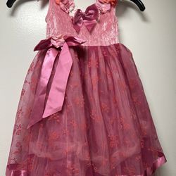Toddler Girls Pink Dress 