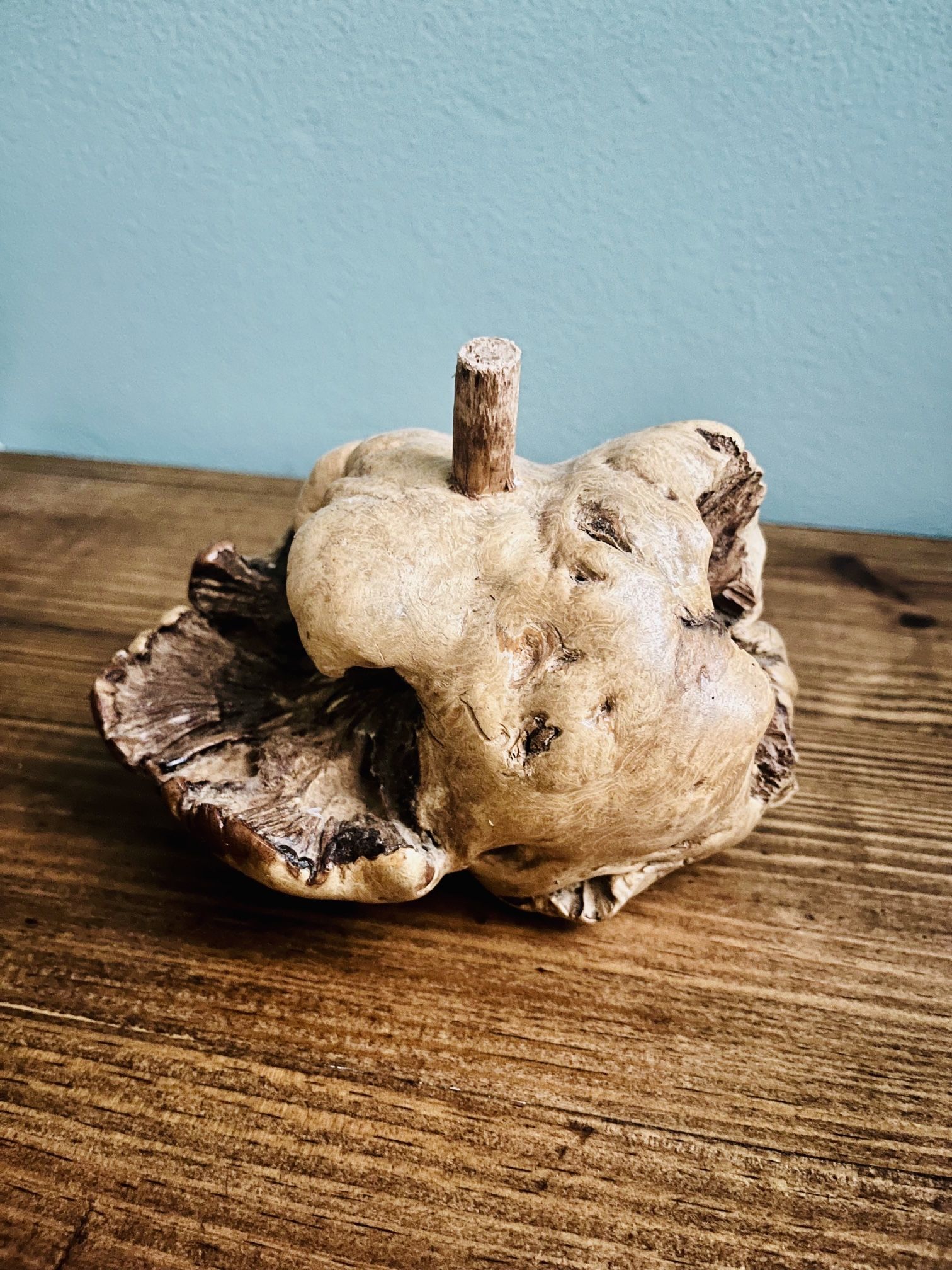 Mid-Century Tree Burl Root Desk Sculpture 6"