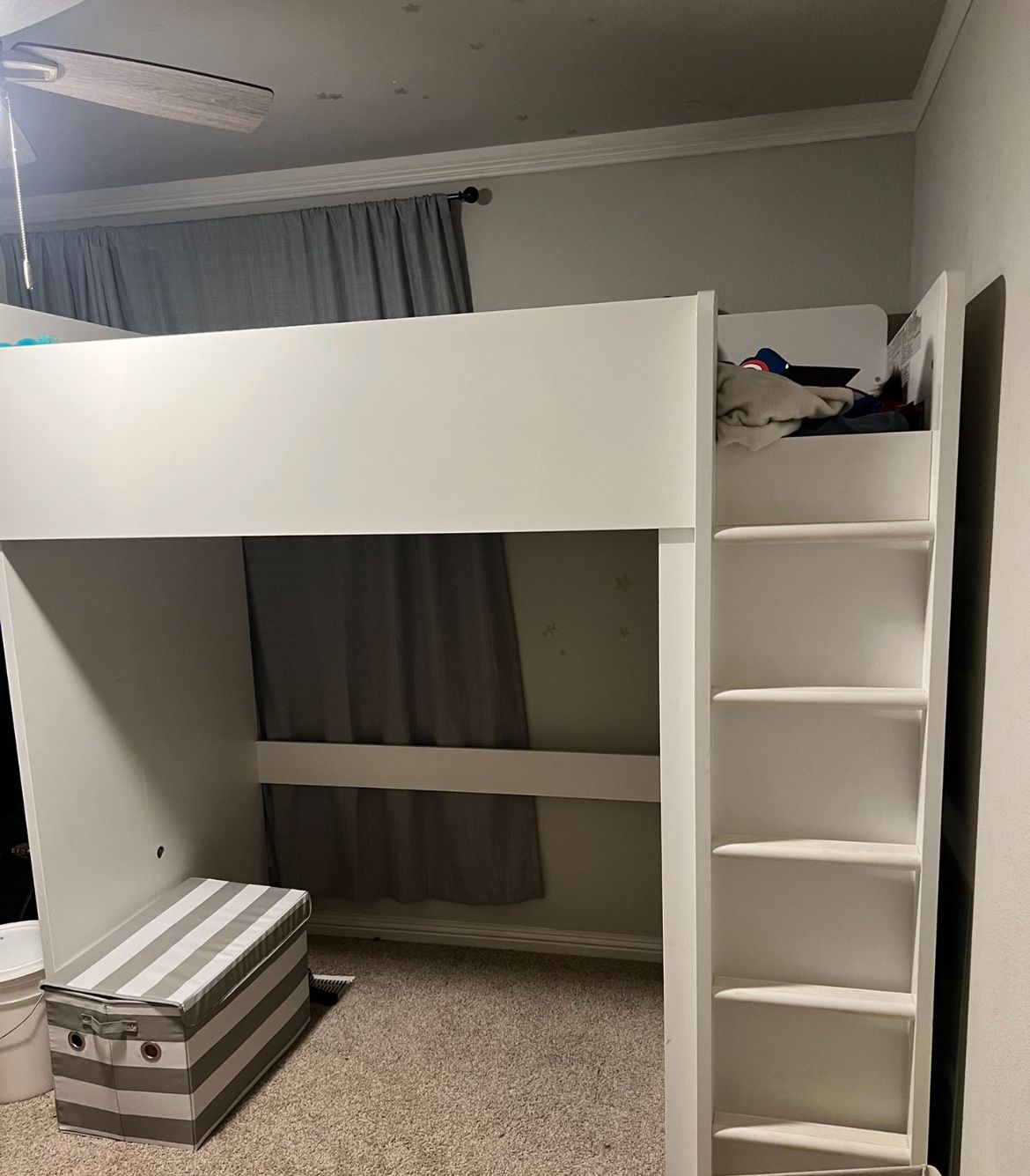 Loft Bunk Bed with office desk storage 