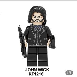 Lego John Wick Minifigure