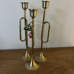 Vtg Candle holders