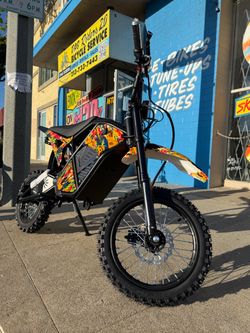 RM7 Electric Dirt Bike(NEW)Graffiti
