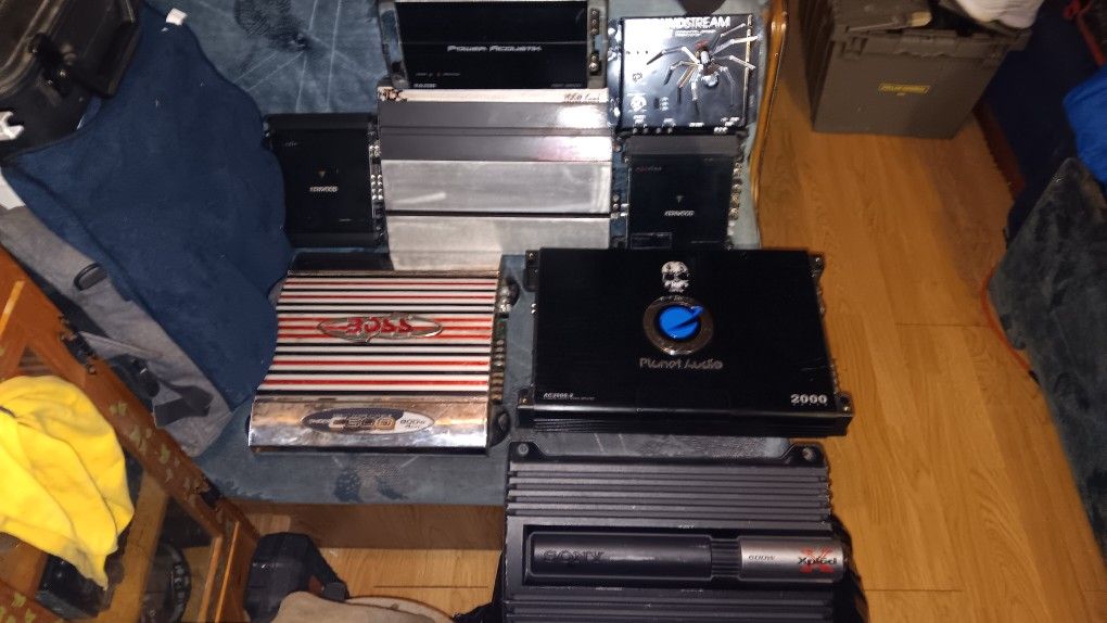 Car Audio Amplifiers