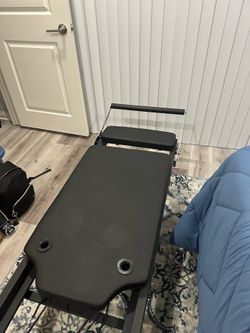 Pilates reformer machine