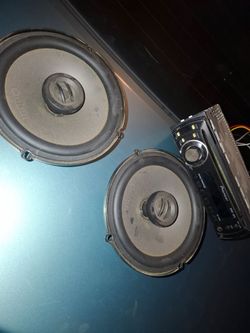 Speakers and cd players