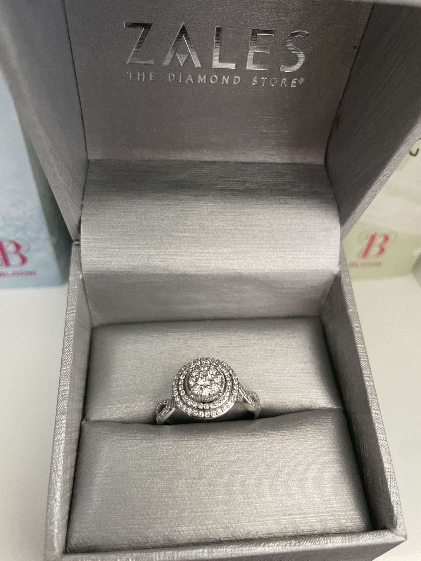 1/2 C.T. White Gold Diamond Engagement Ring