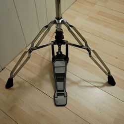 Hi Hat Stand New Red Anodized Clutch with Felts